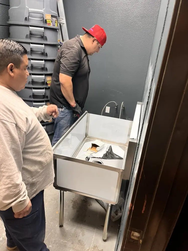 Commercial plumbing and sink installation in Stark Corners